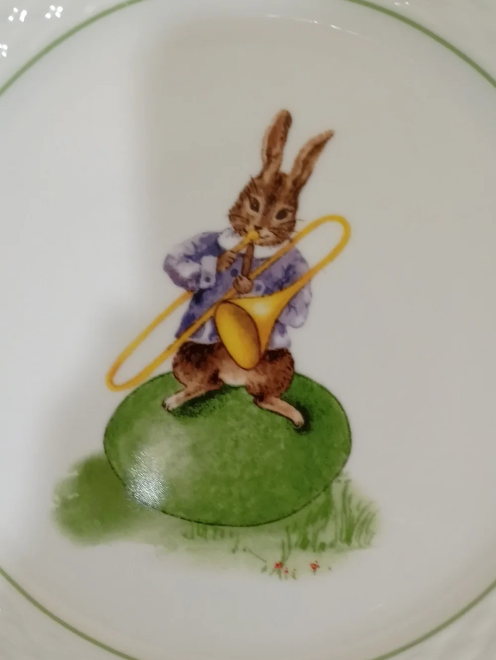 Williams-Sonoma Bunny Band Dessert Plates, Set Of 4